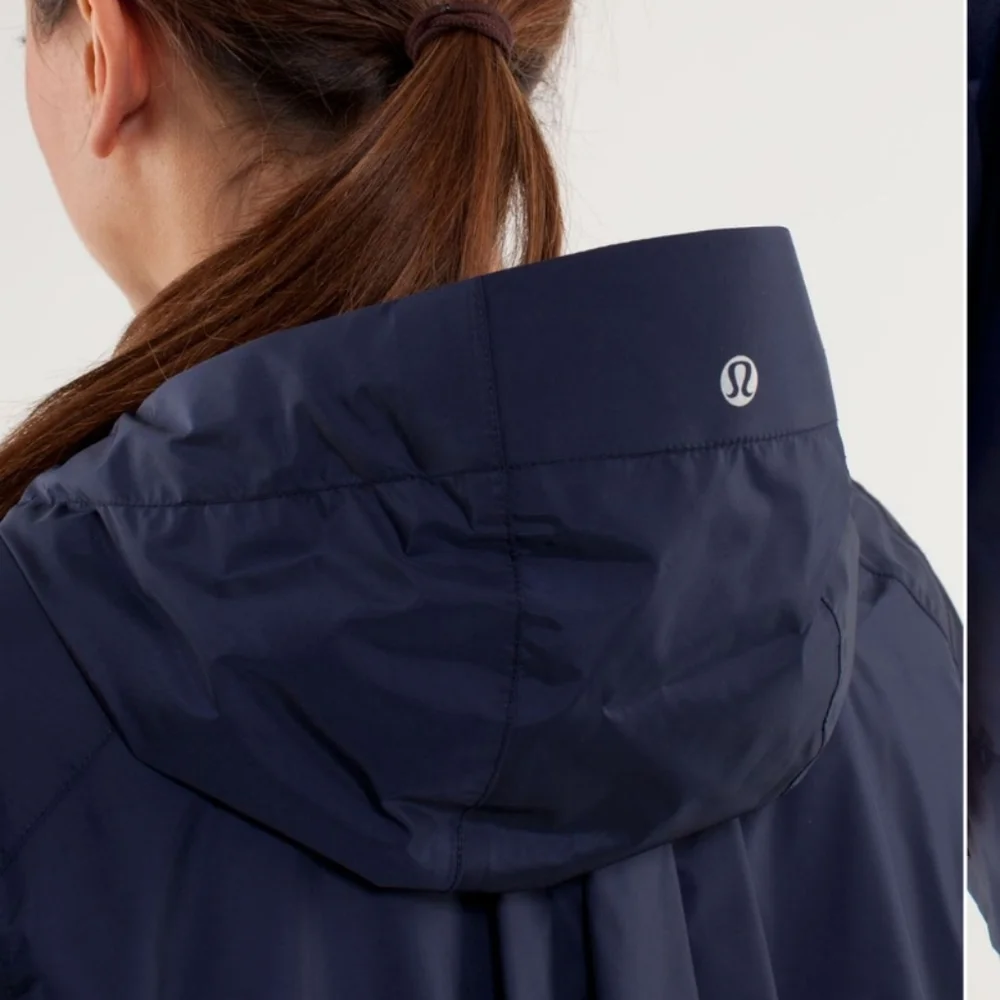 Lululemon No Rain No Gain Jacket Deep Indigo - Picture 5 of 15